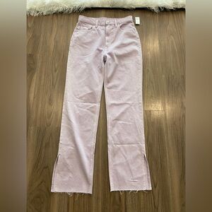 GAP '90s Loose High Rise Jeans in Lavender